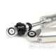 Přední tlumič BGM PRO F16 Sport stříbrný pro Lambretta LI, LIS, SX, TV, DL, GP