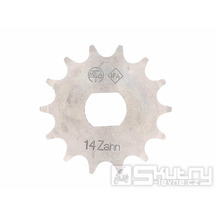 Pastorek 14 zubů 1/2x5,4 pro Simson KR51/2, S51, S53, S70, S83, SD50, SR50 a SR80