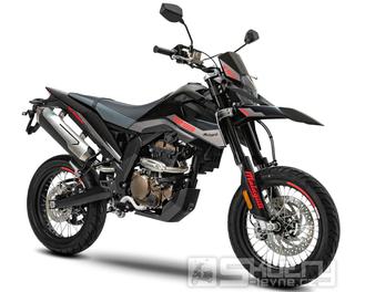 Malaguti XSM 125 ABS - barva černá