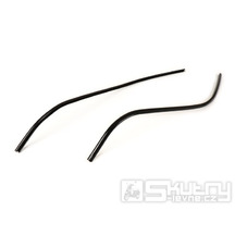 Ochranné lišty podlahy Moto Nostra černé pro Vespa LX, LXV, S