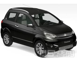 Aixam Crossover Premium GTR Benzín (Lombardini) s ABS - barva černá