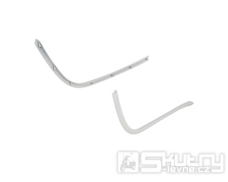 Ochranné lišty podlahy SIP bílé pro Vespa Primavera, Sprint 50-150ccm