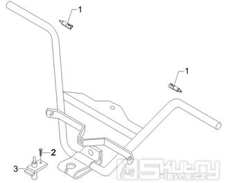 6.01 Přepínače světel a blinkrů, tlačítko startování a houkačky - Gilera Nexus 250 4T LC 2007 (ZAPM35300)