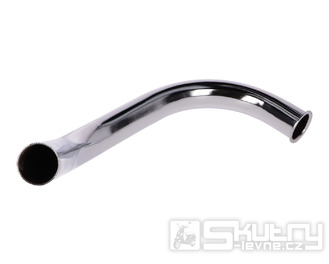 Koleno výfuku chromované 28mm pro Simson S50, S51, S53, S70, S83