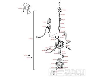 E11a Karburátor pro Euro 2 - Kymco People 50