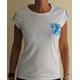 Dámské tričko VESPA «Camouflage», bílé - velikost M