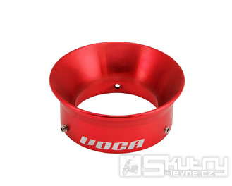 Sací trychtýř VOCA Evo 48mm červený pro karburátory PWK a s plochým šoupátkem