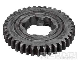 Volné kolo 38 zubů 2. rychlosti 3st. převodovky pro Simson S51, S53, S70, SR50, KR51/2