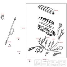 F02 Tachometr - Kymco Like 50 4T KG10AA