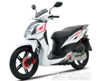 SYM Symphony SR 125 (6,5Kw) Limitovaná edice  - prodloužená záruka 3 roky - barva bílá