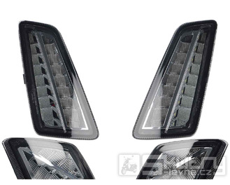 Sada LED blinkrů Moto Nostra kouřové s dynamickým efektem pro Vespa GTS HPE 2023–