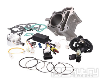 Válec Polini Aluminium 172ccm 61mm pro Vespa GTS 125ie E4 4V, 150ie E4 4V, Piaggio Medley 125ie E4 4V, 150ie E4 4V