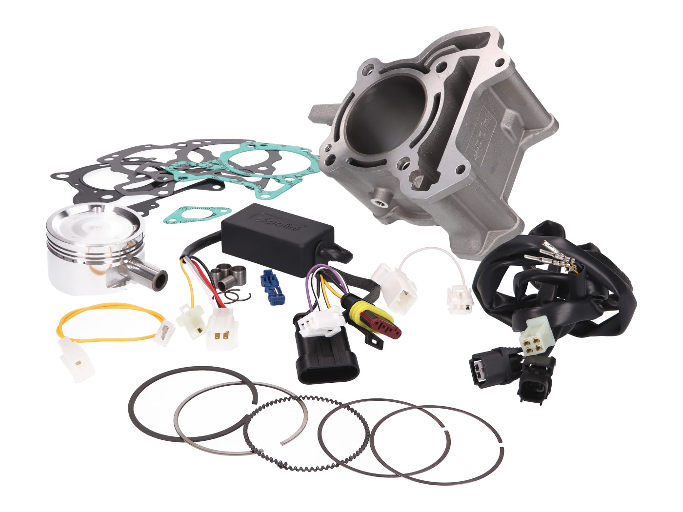 Válec Polini Aluminium 172ccm 61mm pro Vespa GTS 125ie E4 4V, 150ie E4 4V, Piaggio Medley 125ie E4 4V, 150ie E4 4V