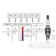 Zapalovací svíčka Naraku 10-R8-L (CR8E)