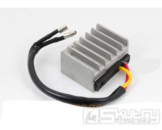 Regulátor napětí stříbrný 12V pro mopedy