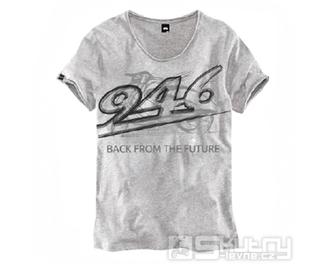 Pánské tričko Vespa 946 Melange - barva šedá, velikost L