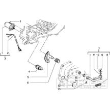 T11 Elektrické a nožní startování - Gilera Easy Moving 50ccm 2T AC (SSP2T0001001...)