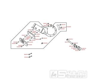 F15 Výfuk - Kymco DJ 50 Refined SA10ED