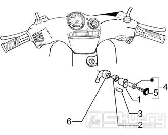 2.46 Zámky - Gilera Stalker 50 2T 2005-2006 (ZAPC40100)