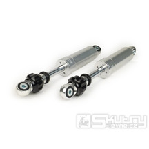 Přední tlumič BGM PRO F16 Sport stříbrný pro Lambretta LI, LIS, SX, TV, DL, GP
