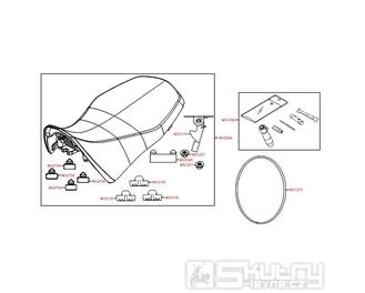 F09 Sedačka a nářadí - Kymco MXU 300 R