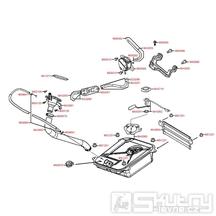 F10 Palivový systém - Kymco Grand Dink 50