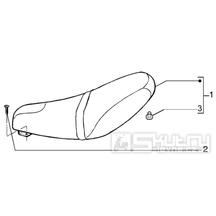 T31 Sedadlo - Gilera Runner Purejet 50 1998-2005 (ZAPC36100)