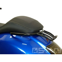 Zadní nosič Moto Nostra s madly pro spolujezdce, Vespa GT, GTS, GTS HPE 125–300, černý matný