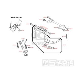 F15 Hlavní stojan / Boční stojan - Kymco MyRoad 700i ABS SAADAB