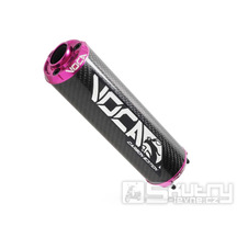 Koncovka výfuku Voca Carbon - CNC růžová