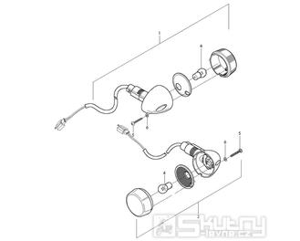 23 Přední blinkry - Hyosung GV 250i C