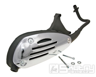 Výfuk Tecnigas O-Pro pro Aprilii, Piaggio, Vespu 50ccm 4T 2V
