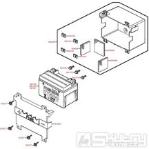 F11 Baterie a pojistky - Kymco Yager 50 GT