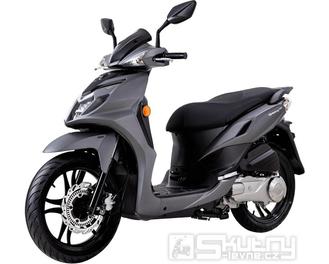 SYMPHONY SR 125 AC CBS Euro5+ s prodlouženou zárukou na 4 roky - barva šedá