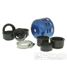 Vzduchový filtr Powerfilter s hliníkovým víčkem, 28-47mm - modrý