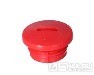 Zátka víka převodovky červená pro Simson S51, S53, S70, KR51/2, SR50, SR80
