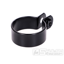 Objímka kolena výfuku černá pro Hercules K 125 BW V1, V2