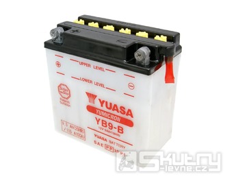 Baterie Yuasa YuMicron YB9-B olověná bez kyselinového balení