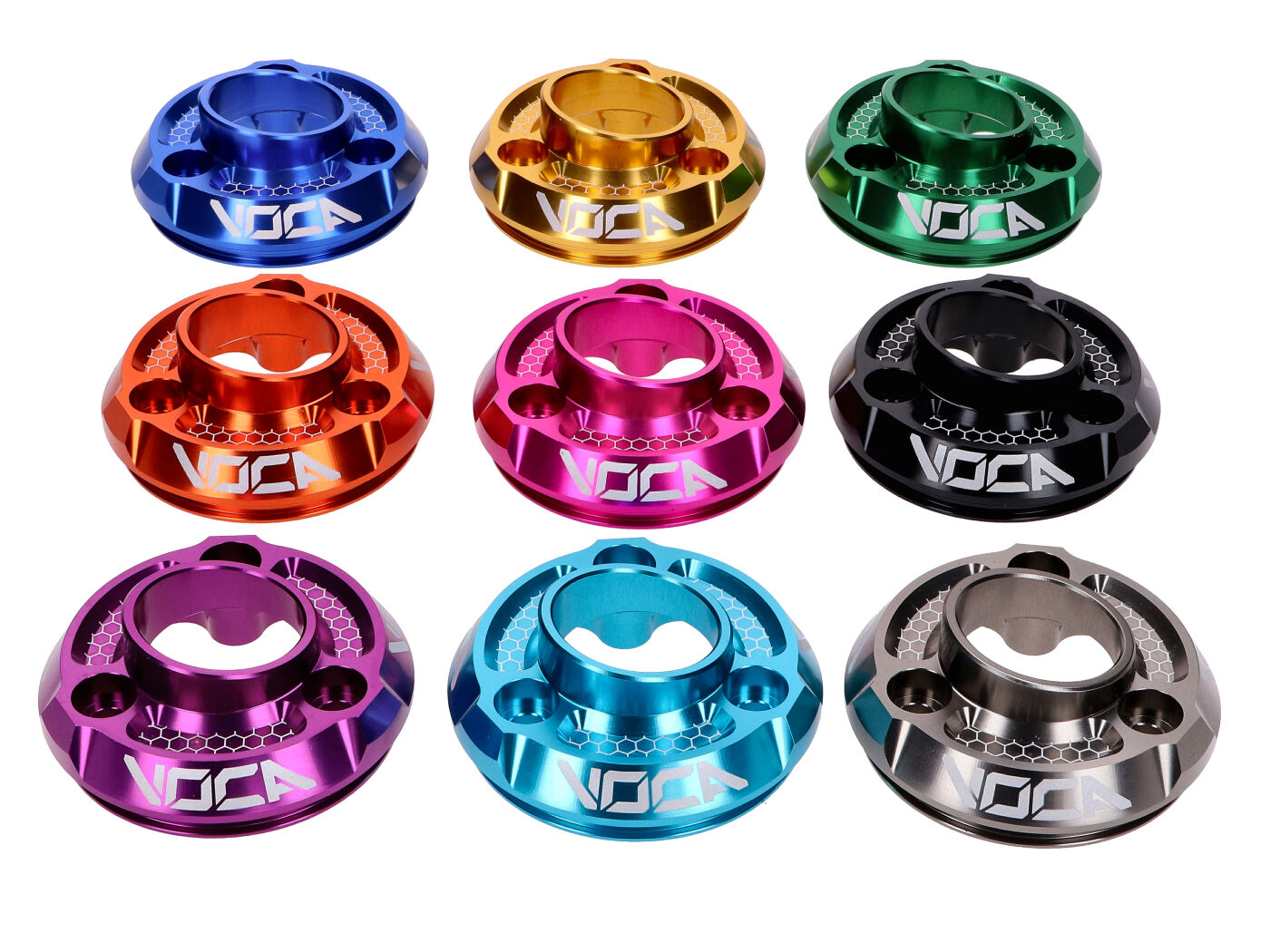 Krytka koncovky výfuku Voca Racing 60x200 pro D50B0, EBE050, EBS050, AM6 - různé barvy