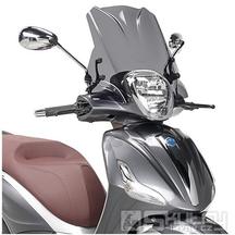 5606S plexi GIVI pro Piaggio Beverly 125ie-300ie (10-20),Beverly 350 Sport Touring (12-20), vxš290x450 mm