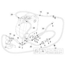 2.53 Palivový systém - Gilera Runner 50 PureJet ST 2008 (ZAPC46200)