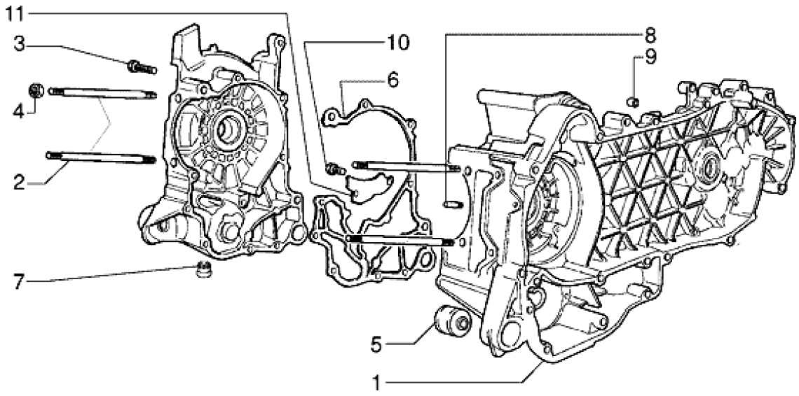 T13 Variátor, řemen variátoru - Gilera DNA 125ccm 4T LC do 2005 (ZAPM26000...)