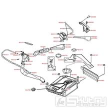 F10 Nádrž a palivový kohout - Kymco Grand Dink 125 E3
