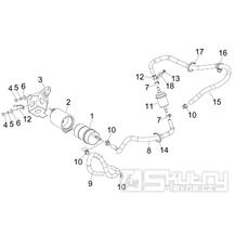 2.53 Palivový systém - Gilera Runner 125 VX 4T Race 2006 UK (ZAPM46300)