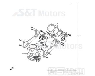 10 Vstřikovací jednotka - Hyosung ST 700i