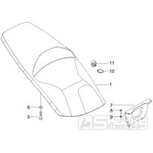 2.39 Sedadlo - Gilera Runner 200 ST 4T LC 2008-2011 (ZAPM46401)