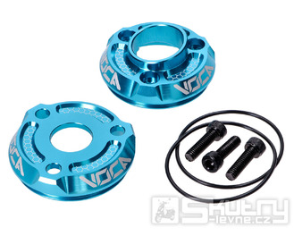 Krytka koncovky výfuku Voca Racing tyrkysová