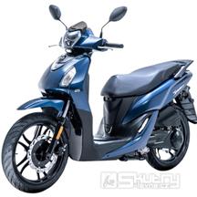 Sym Symphony 125 Euro5+  s prodlouženou zárukou na 4 roky - barva černá