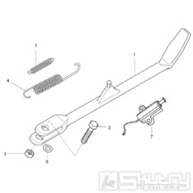 FIG27 Boční stojan - Hyosung GT 250i NE