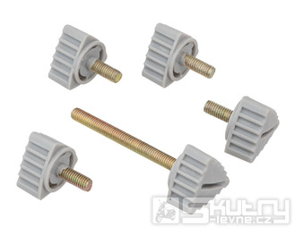 Sada bočních ochranných šroubů Swiing šedá pro Puch Maxi N